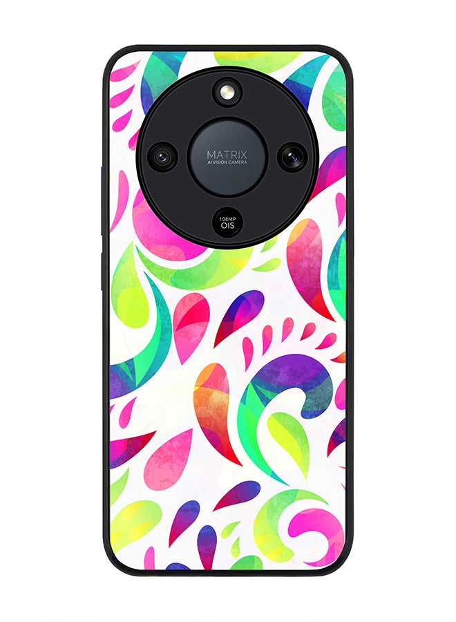 For Honor X9d / Magic8 Lite / X70 Case,Slim fit Camera Protection, Shockproof Thin Phone cover  - Floral Blast